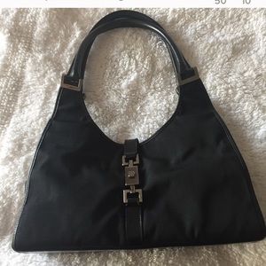 Gucci Jackie Bardot Black  handbag